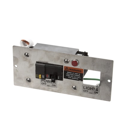 Bki Assembly, Switch Plate W/Gfi Breaker, Mdw Retrofit AB6866020S